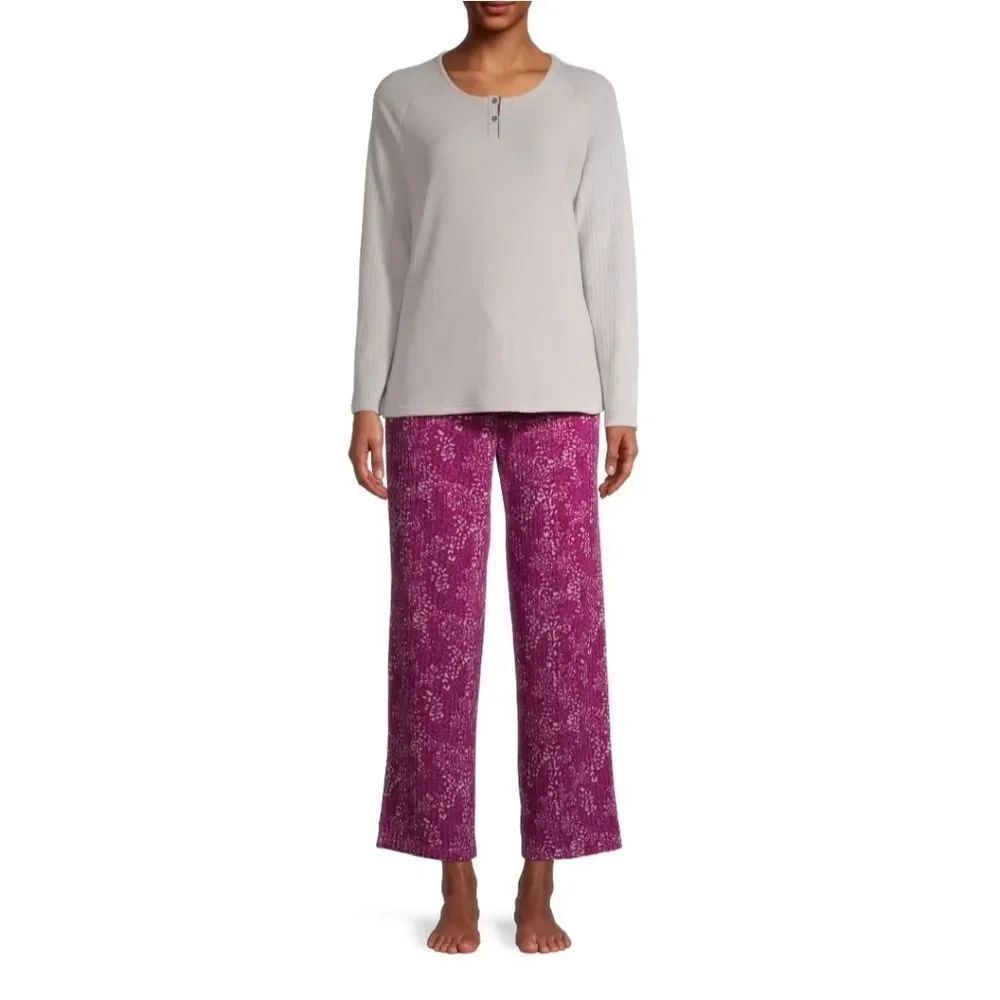 Hanes Medium 2 Piece Pajama Set - New